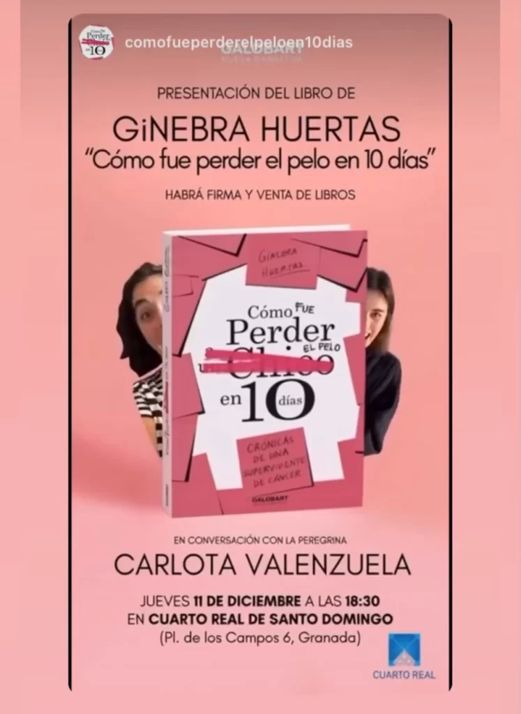 Presentación del Libro «Como fue perder el pelo en 10 días»